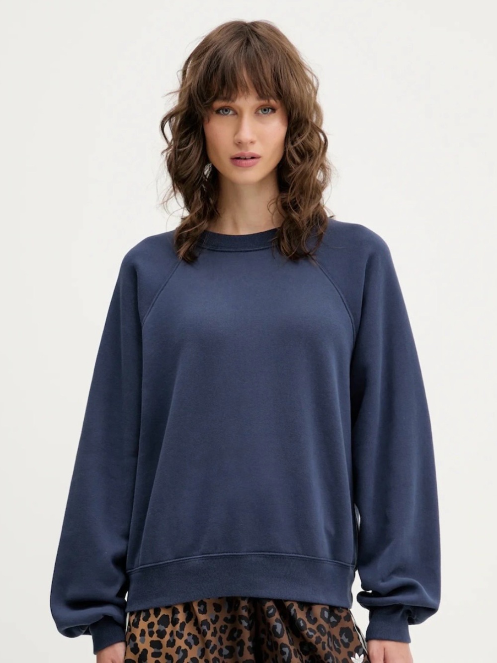 Abercrombie & Fitch Soft A&F Essentials Sunday Crewneck Sweatshirt